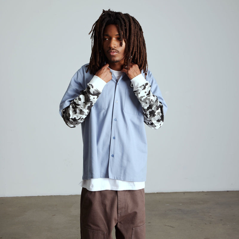 huf camicie Shadows Ls Work Shirt