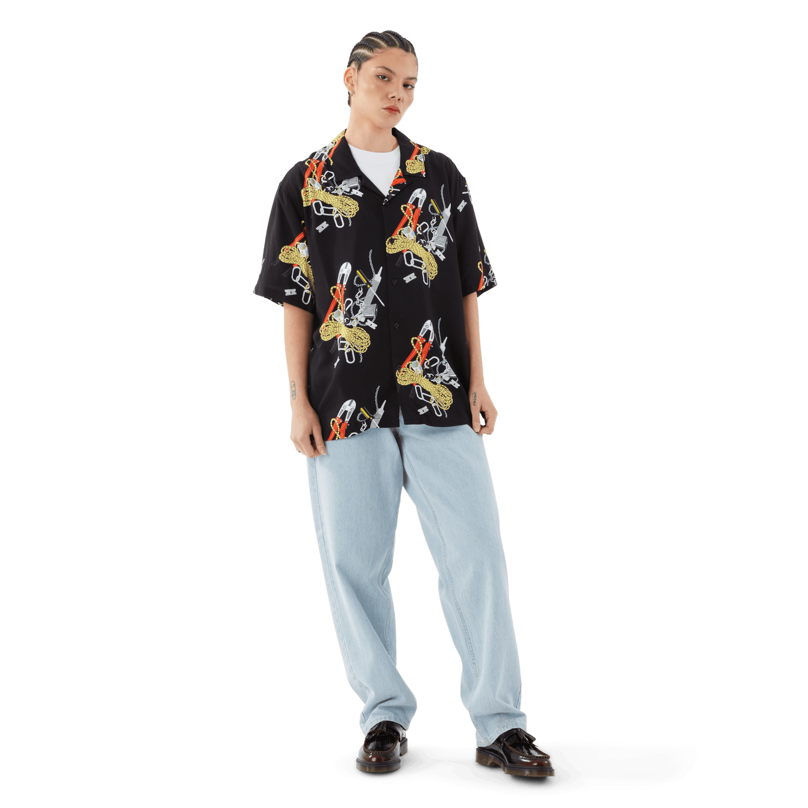 huf camicie Skidrokyo S S Resort Top