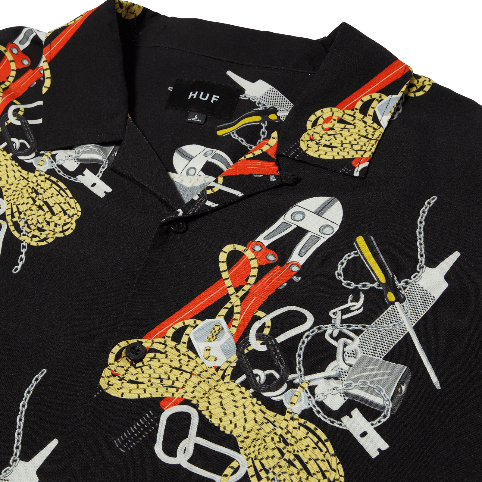 huf camicie Skidrokyo S S Resort Top