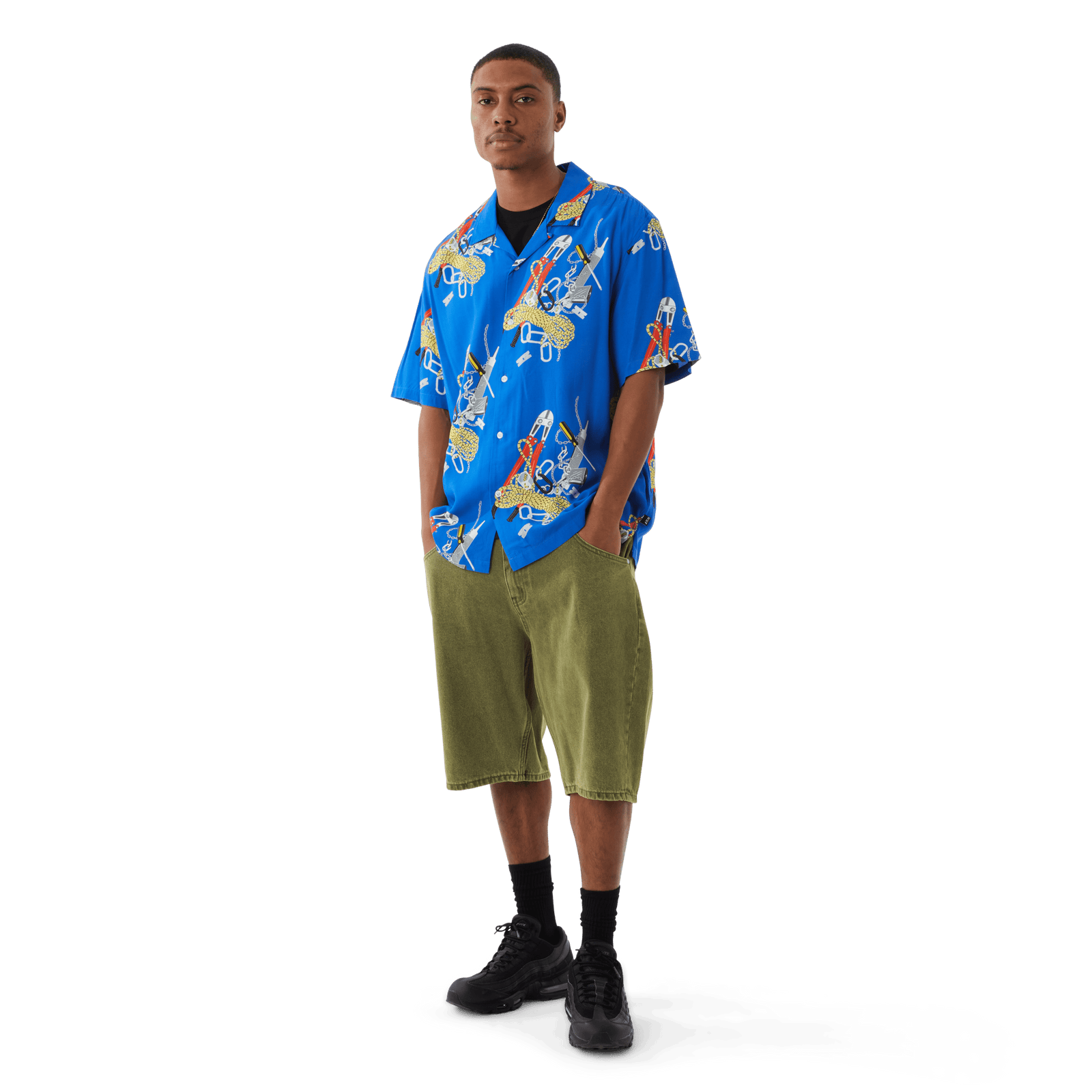 huf camicie Skidrokyo S S Resort Top