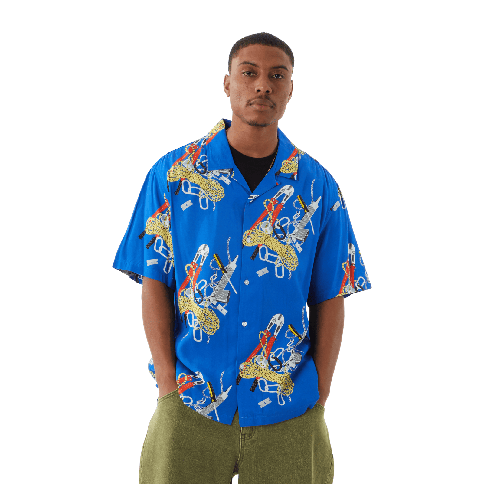 huf camicie Skidrokyo S S Resort Top