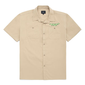 SKUNKY S/S WORK SHIRT - KHAKI