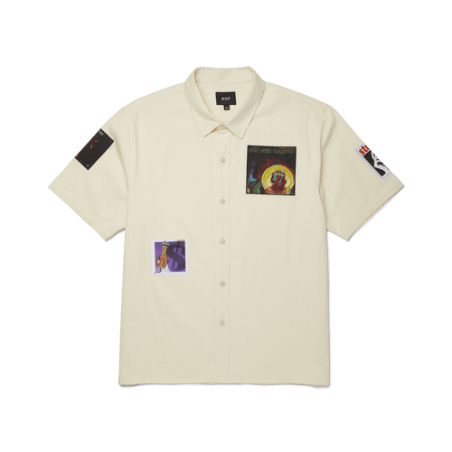camicie huf STAX PATCHES BUTTON UP