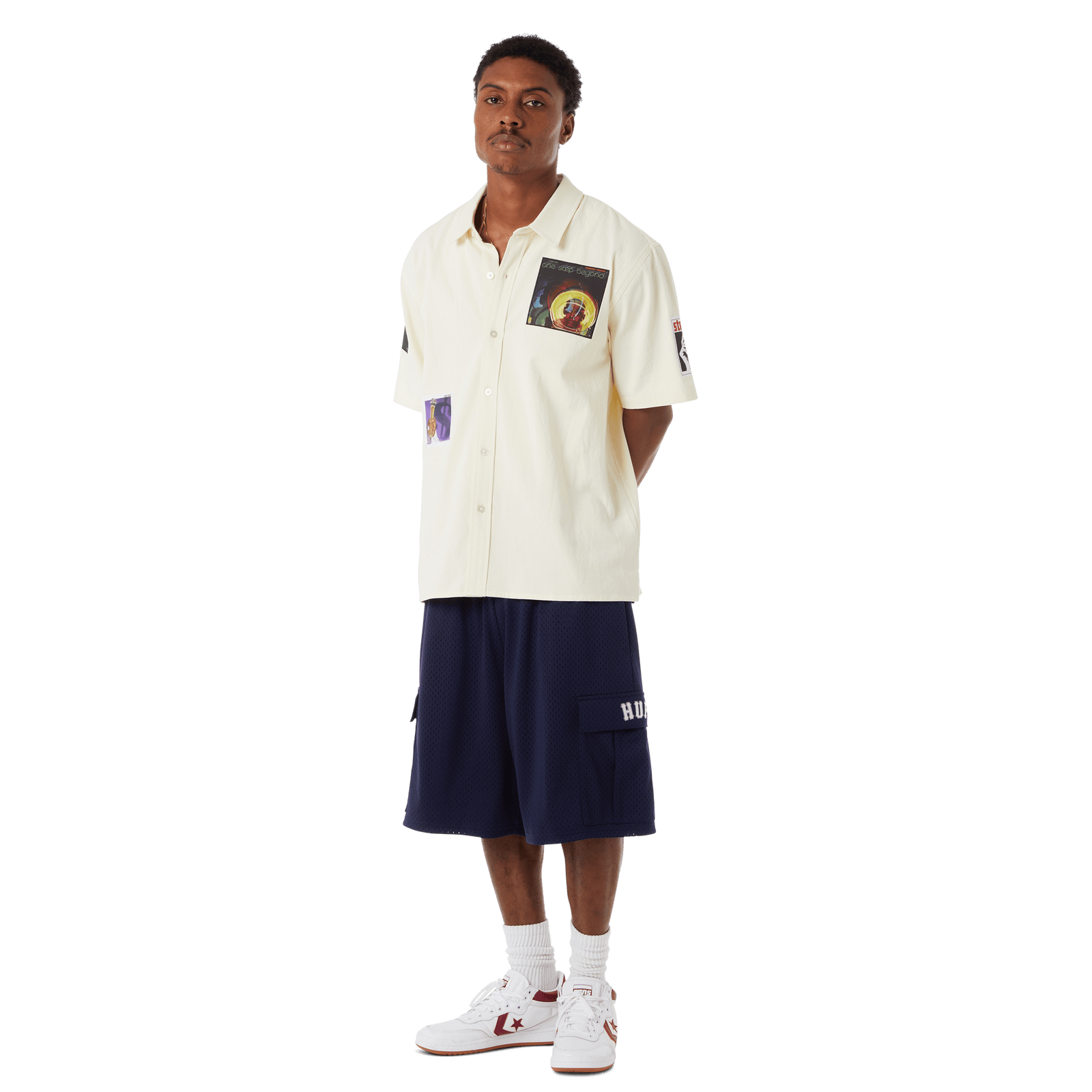 huf camicie Stax Patches Button Up