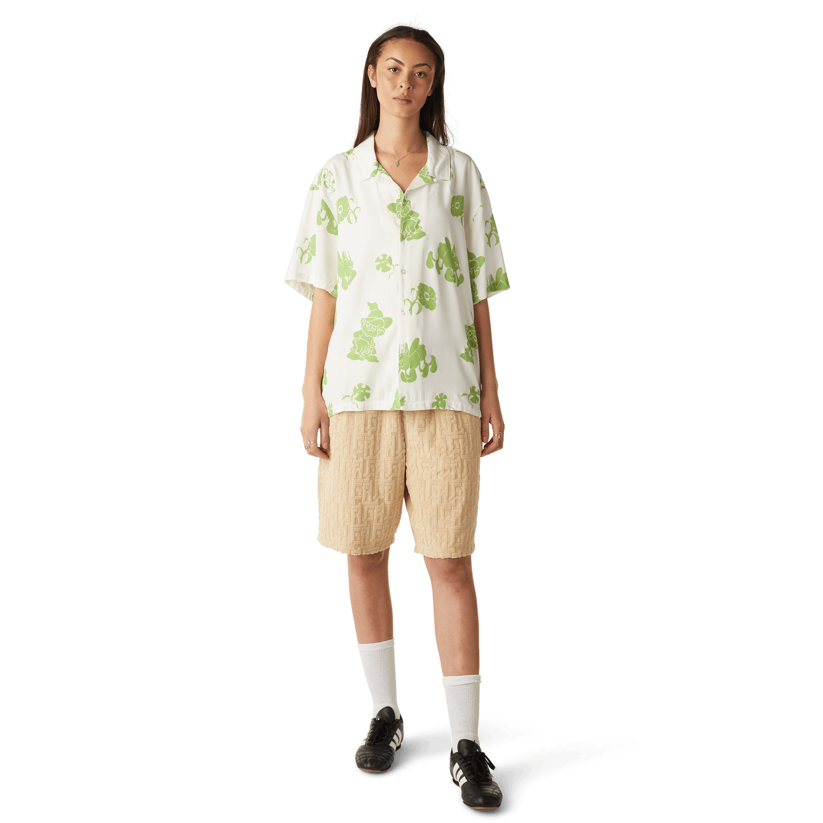 huf camicie Trip Flocked S S Resort Shirt