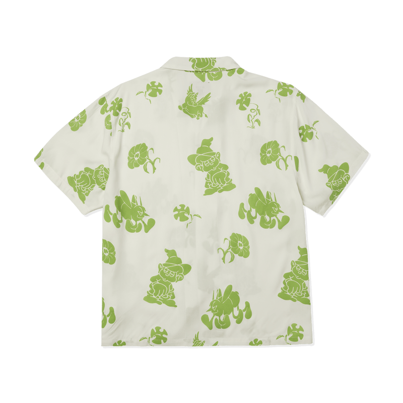 huf camicie Trip Flocked S S Resort Shirt