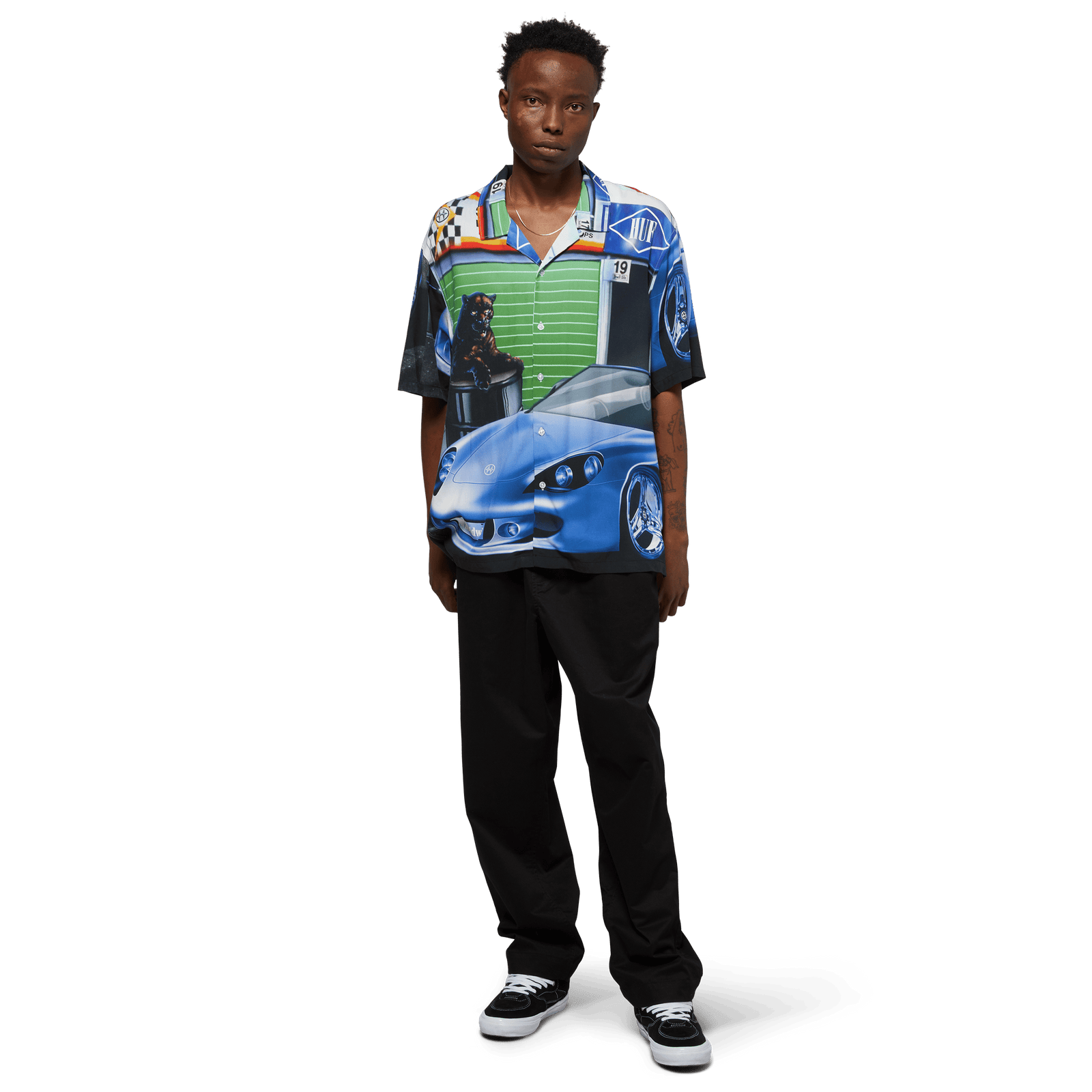 huf camicie Trophy S S Resort Shirt