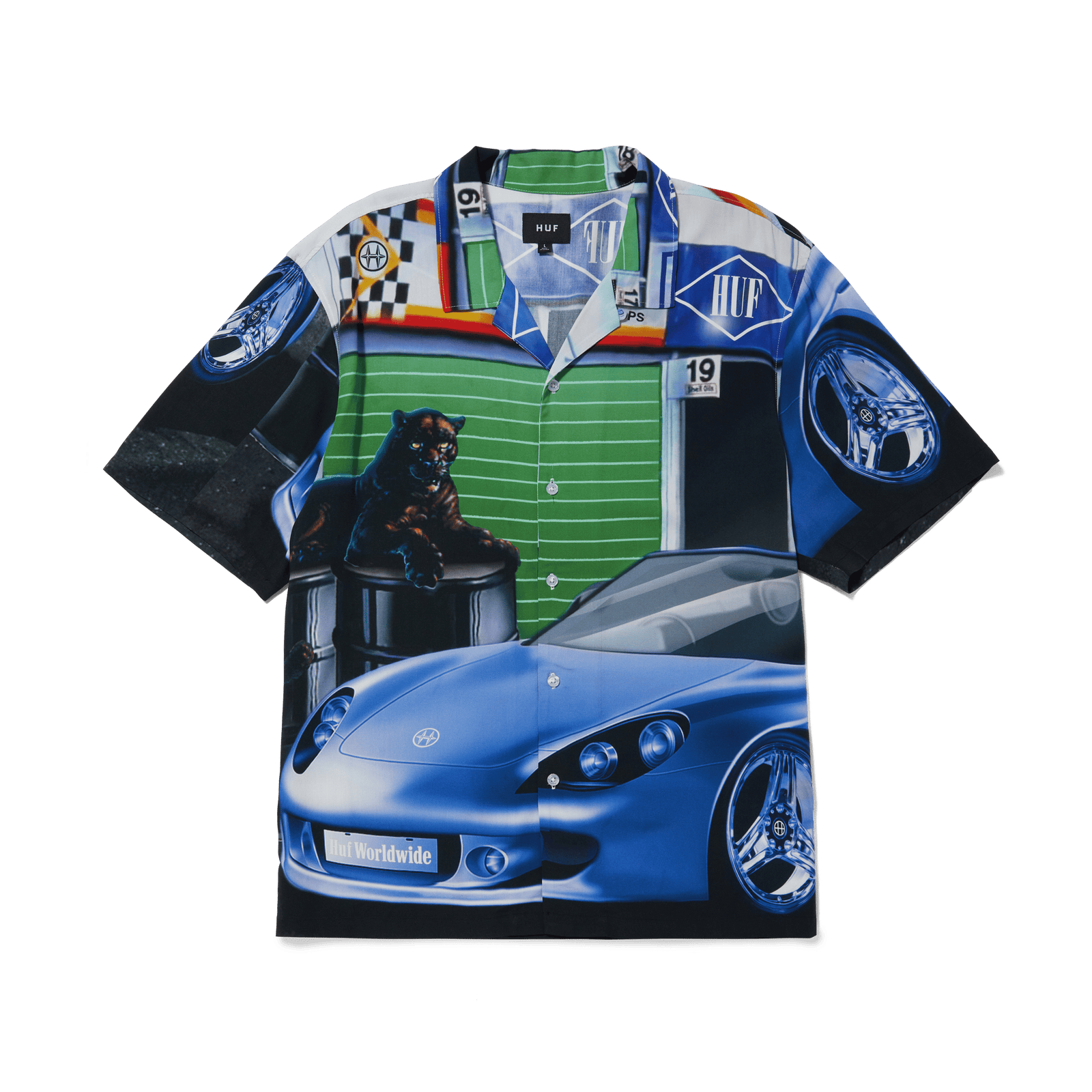 huf camicie Trophy S S Resort Shirt