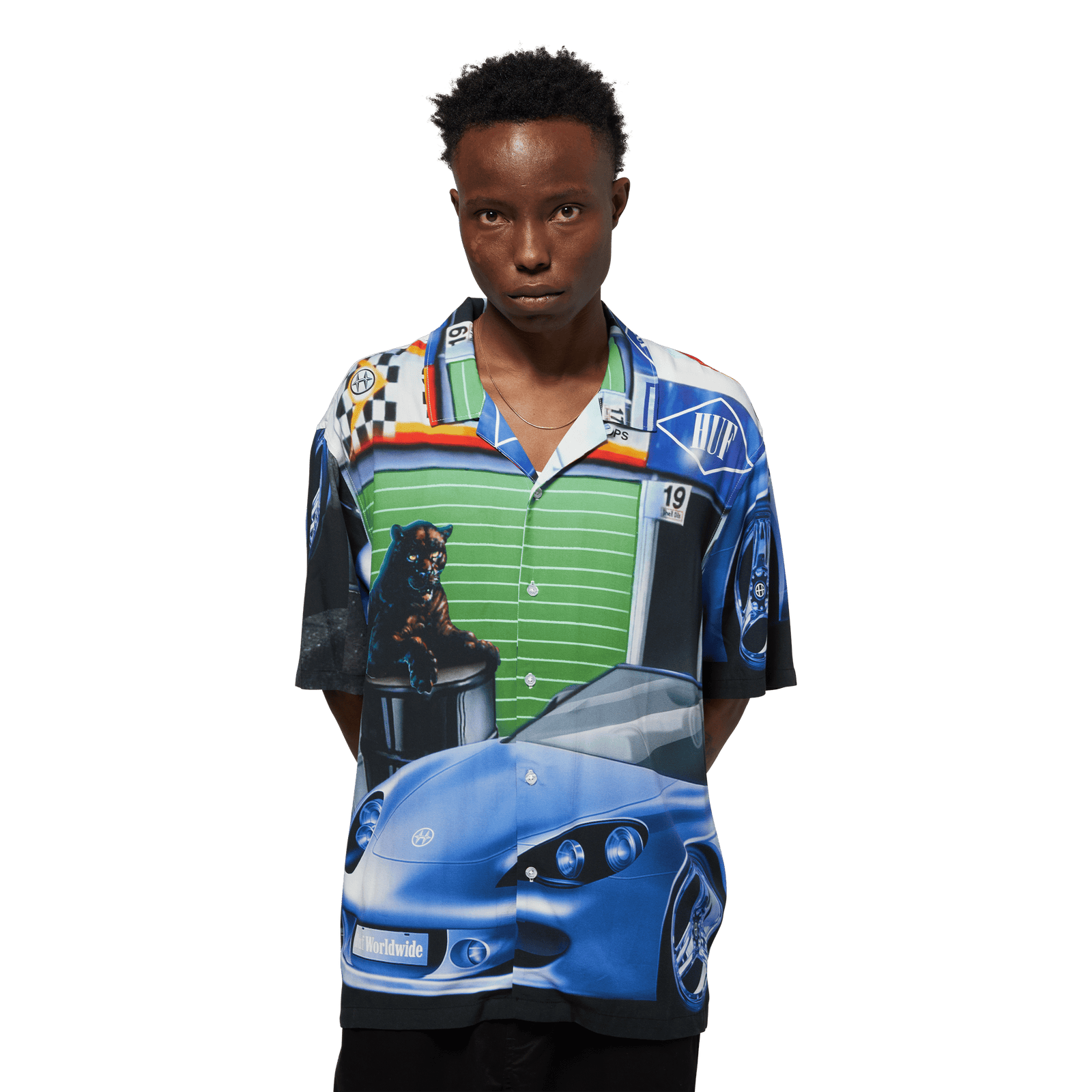 huf camicie Trophy S S Resort Shirt