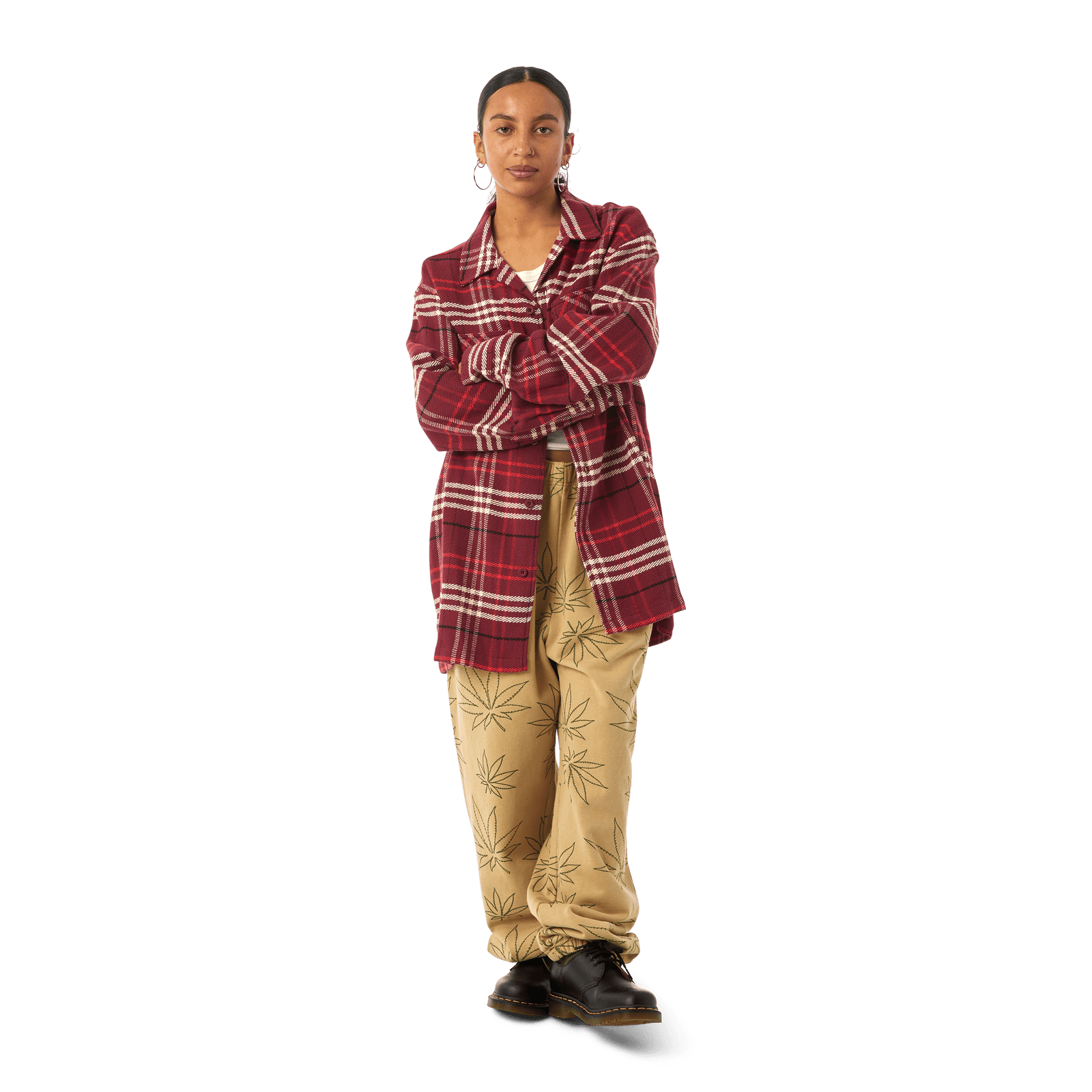 huf camicie WESTRIDGE WOVEN SHIRT