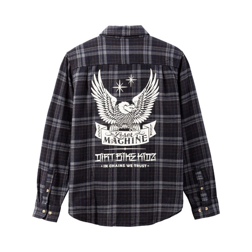 camicie loser machine STEP UP FLANNEL WOVEN