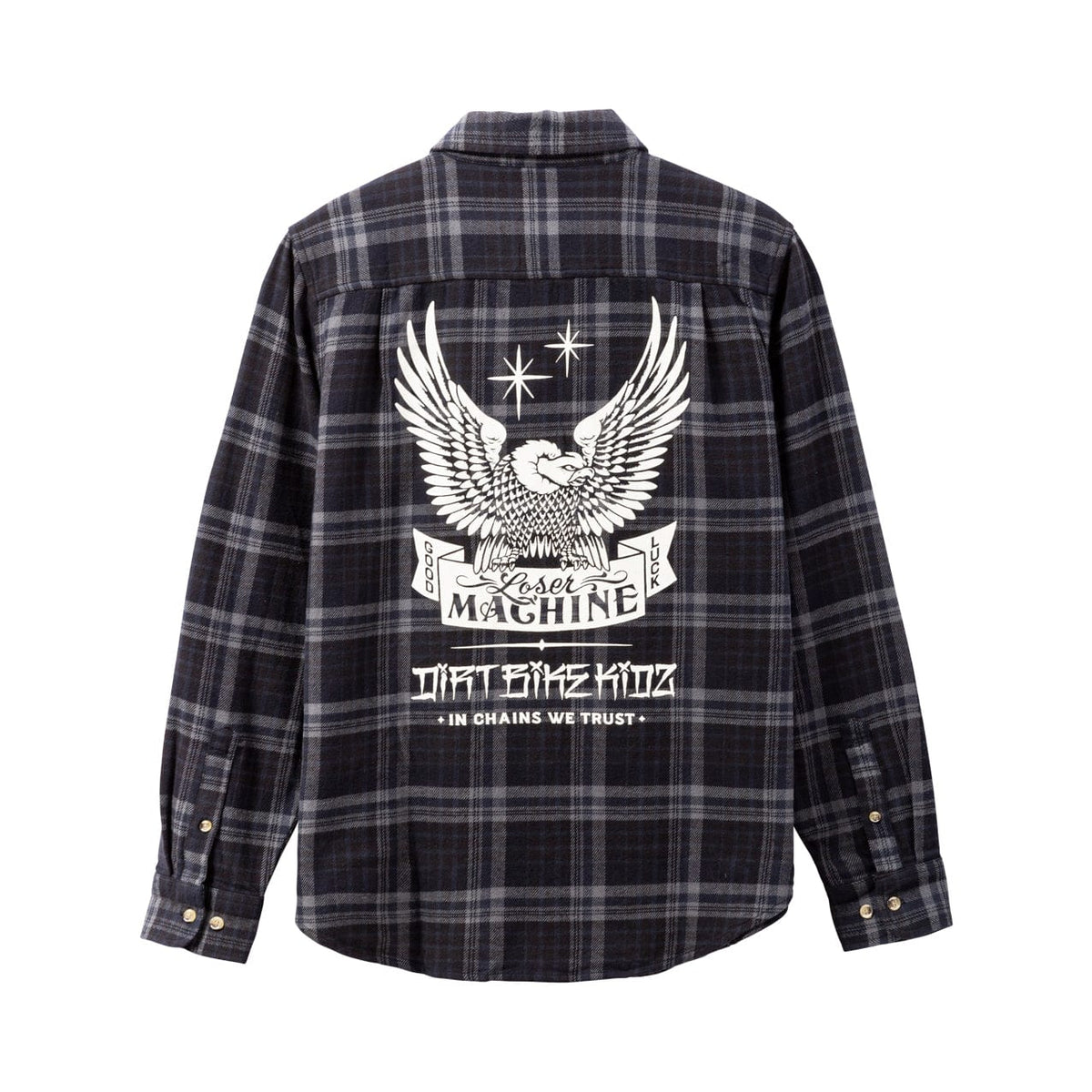 loser machine camicie Step Up Flannel Woven