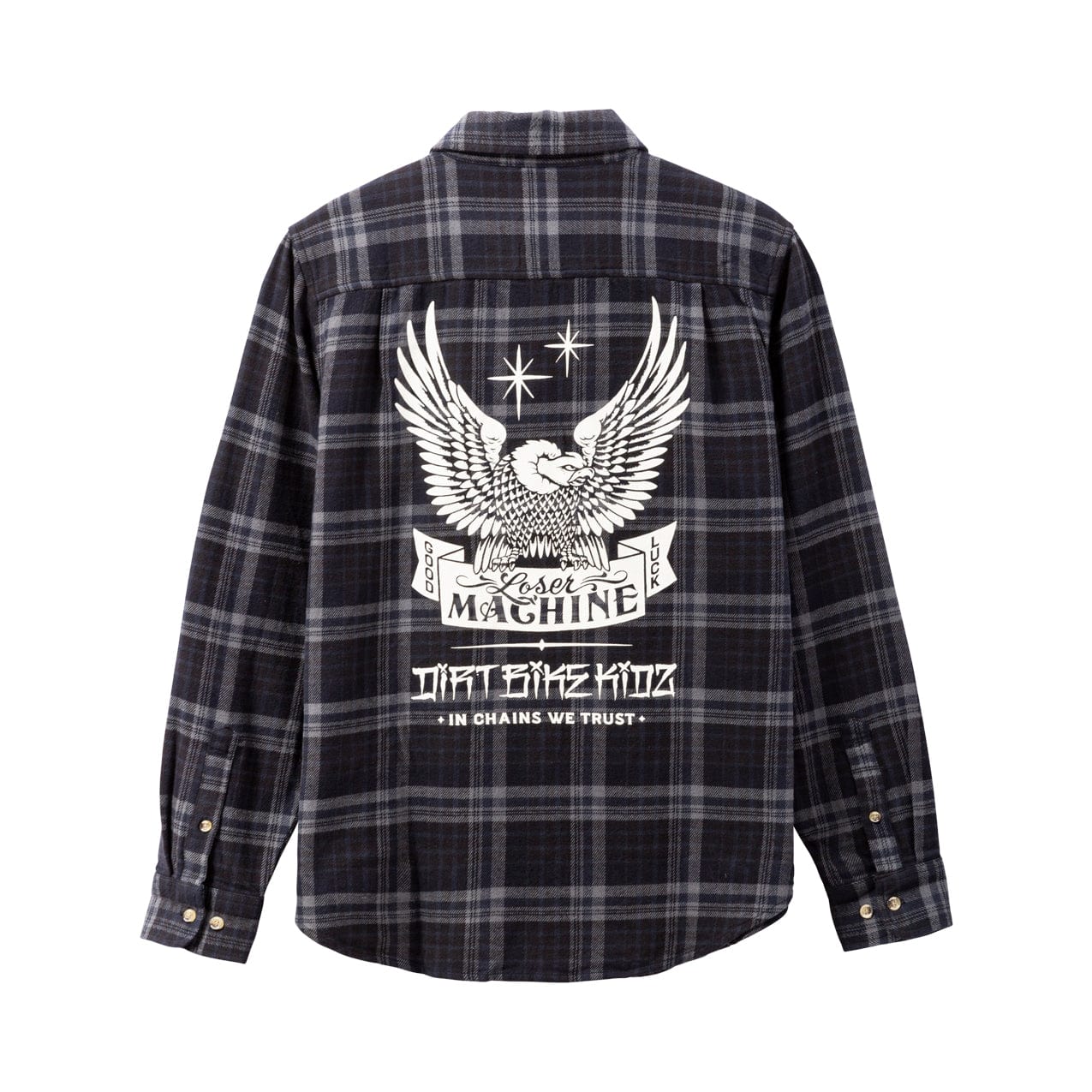 loser machine camicie Step Up Flannel Woven