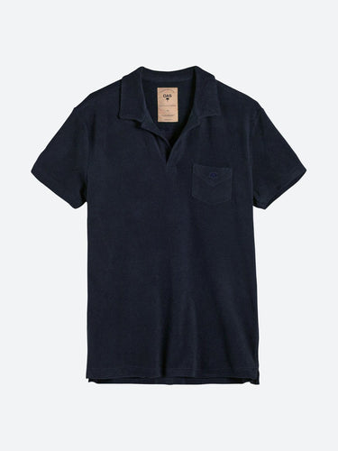 camicie oas SOLID NAVY TERRY SHIRT ASSORTED