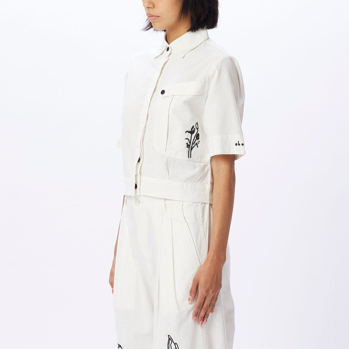 obey camicie ADELINA WORK SHIRT SS MATCHING SETS