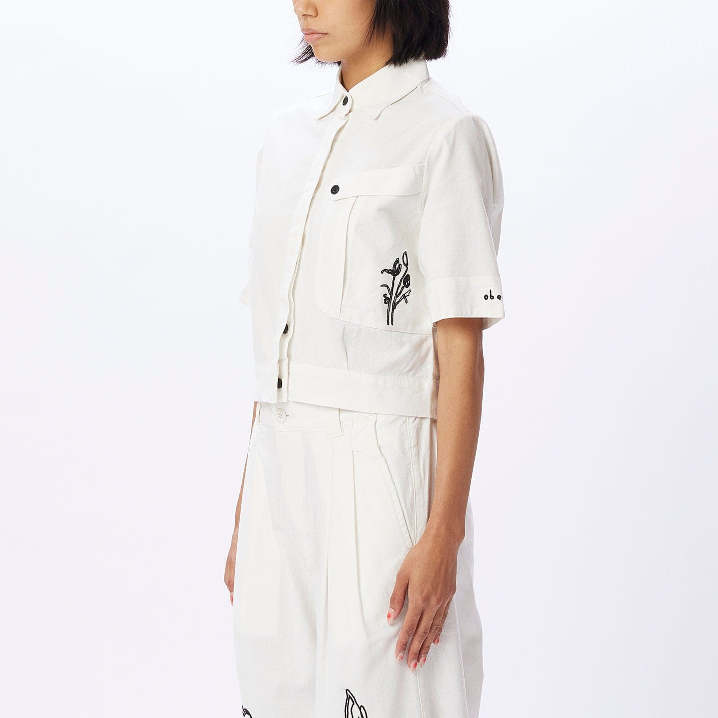 obey camicie ADELINA WORK SHIRT SS MATCHING SETS