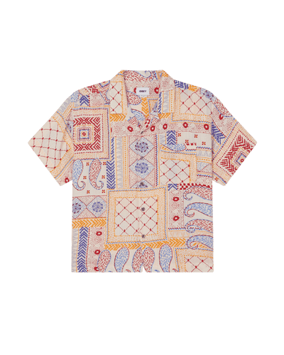 camicie obey ARCHIE WOVEN SS