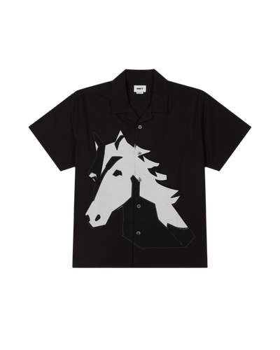 camicie obey BEAU WOVEN SS