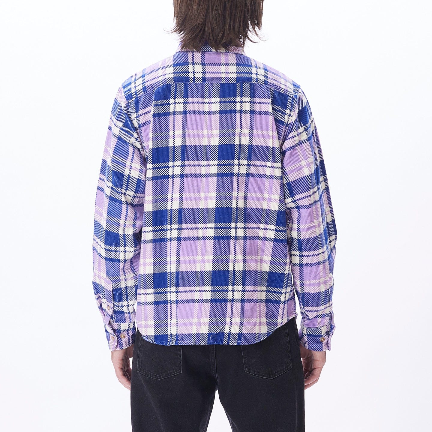 obey camicie BENNY CORD WOVEN LS