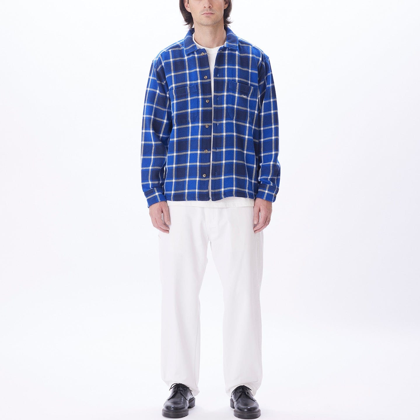 obey camicie BIGWIG PLAID WOVEN LS