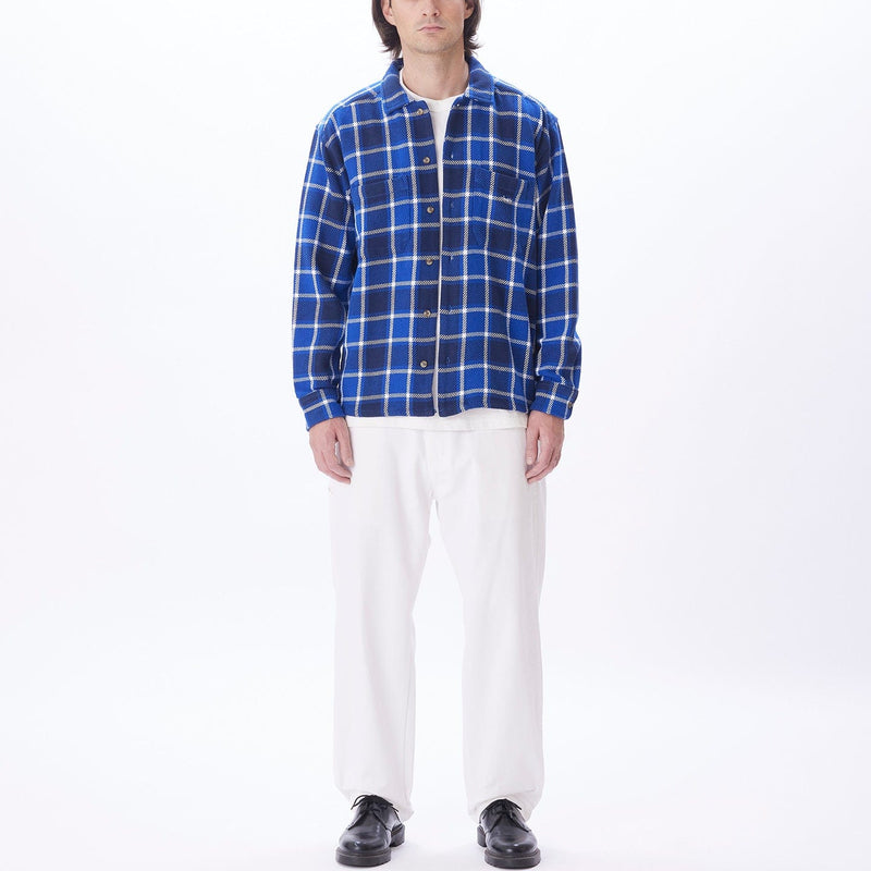 obey camicie BIGWIG PLAID WOVEN LS