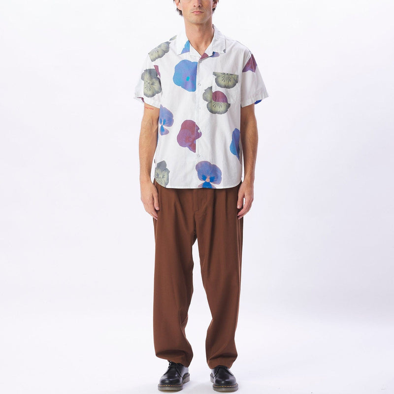 obey camicie BISCUITS WOVEN SS