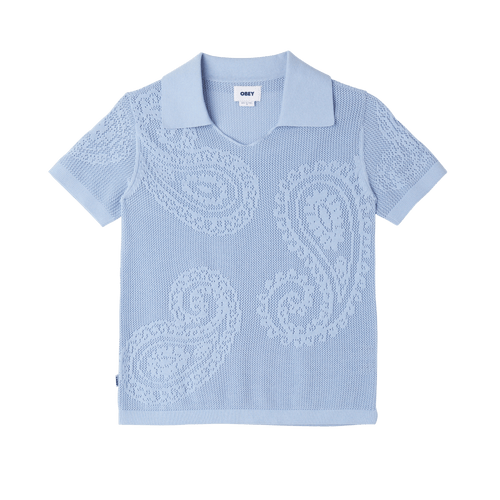 camicie obey BRIANA OPEN KNIT SHIRT