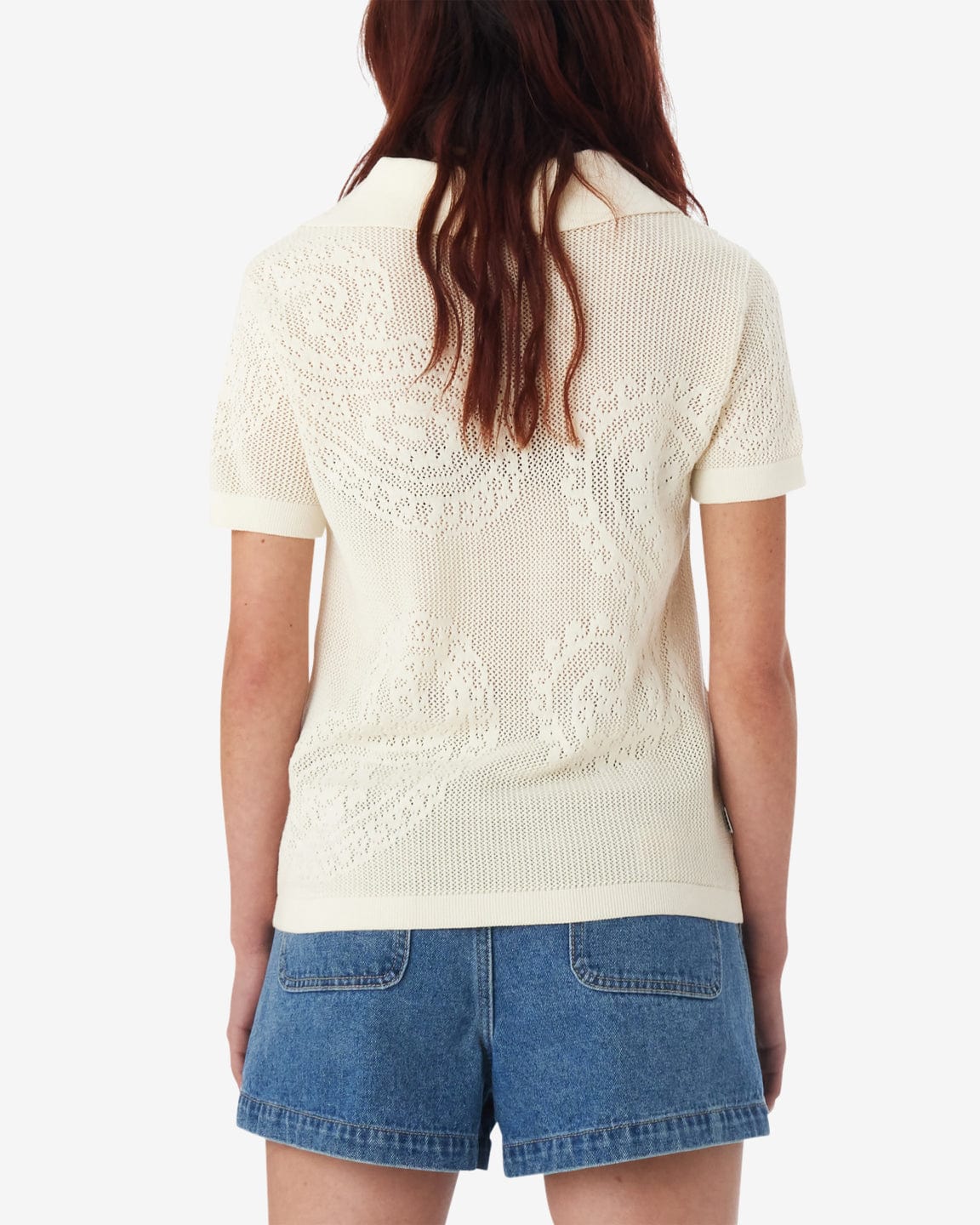 obey camicie Briana Open Knit Shirt