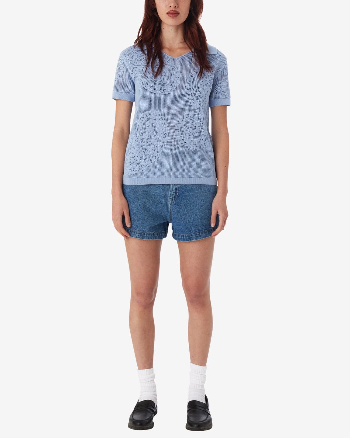 obey camicie Briana Open Knit Shirt