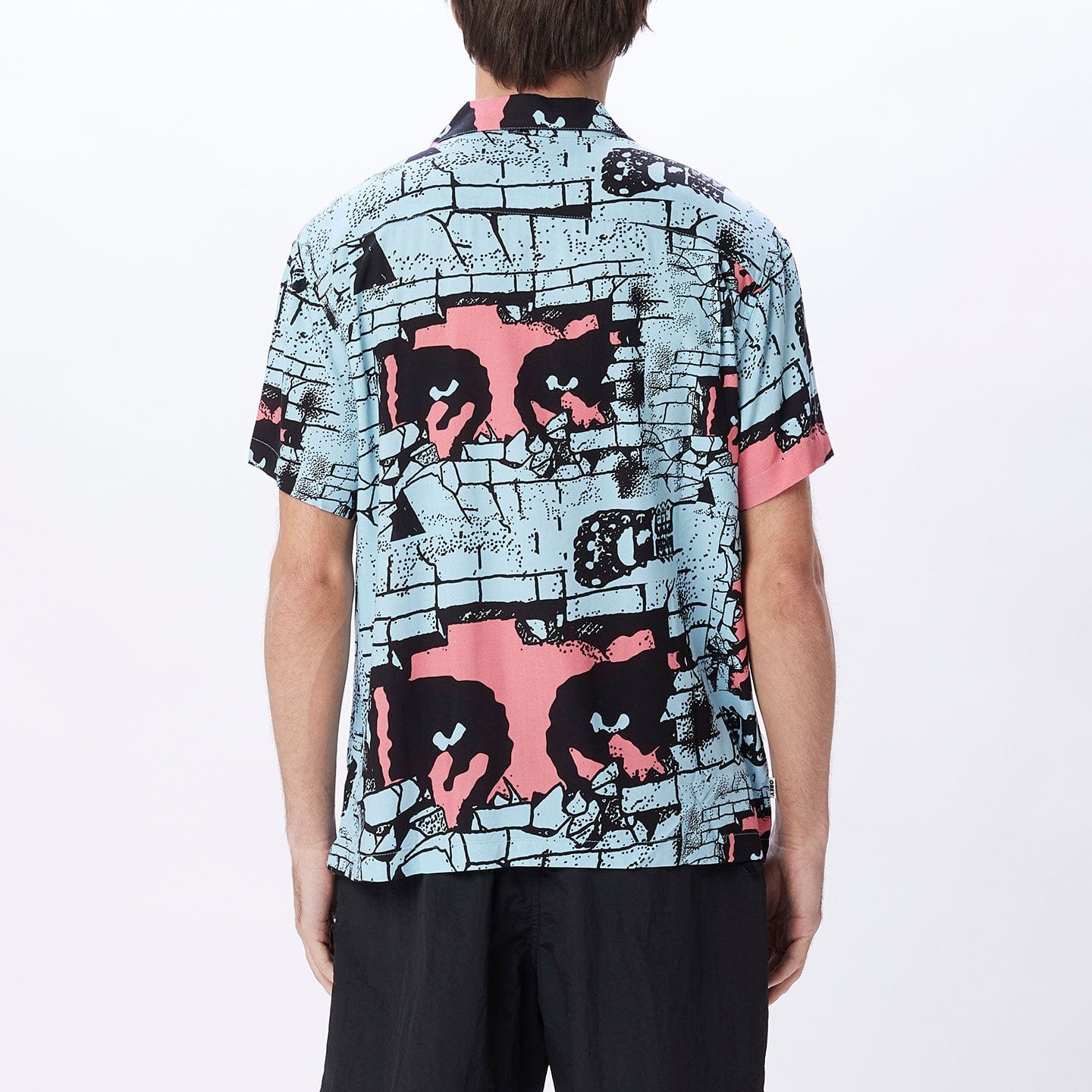obey camicie DETECTOR WOVEN SS