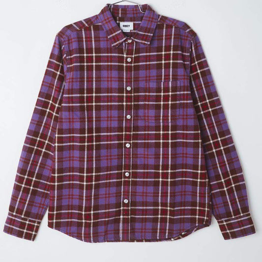 obey EVEN WOVEN WOVENS L/S - ORCHID MULTI foto 1