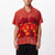 camicie obey FRUIT BOWL WOVEN SS - GINGER BISCUT MULTI