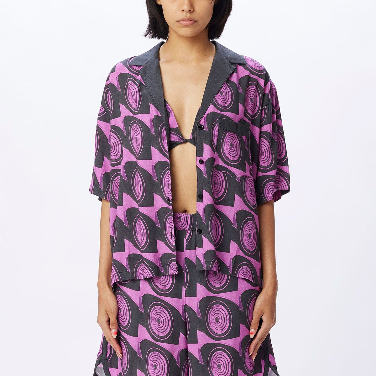 obey camicie MARIA RESORT SHIRT SS MATCHING SETS