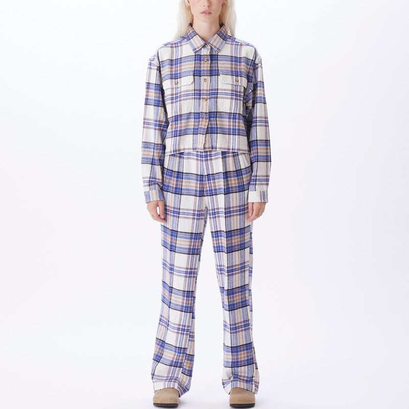 obey camicie OBEY MAX FLANNEL SHIRT LS
