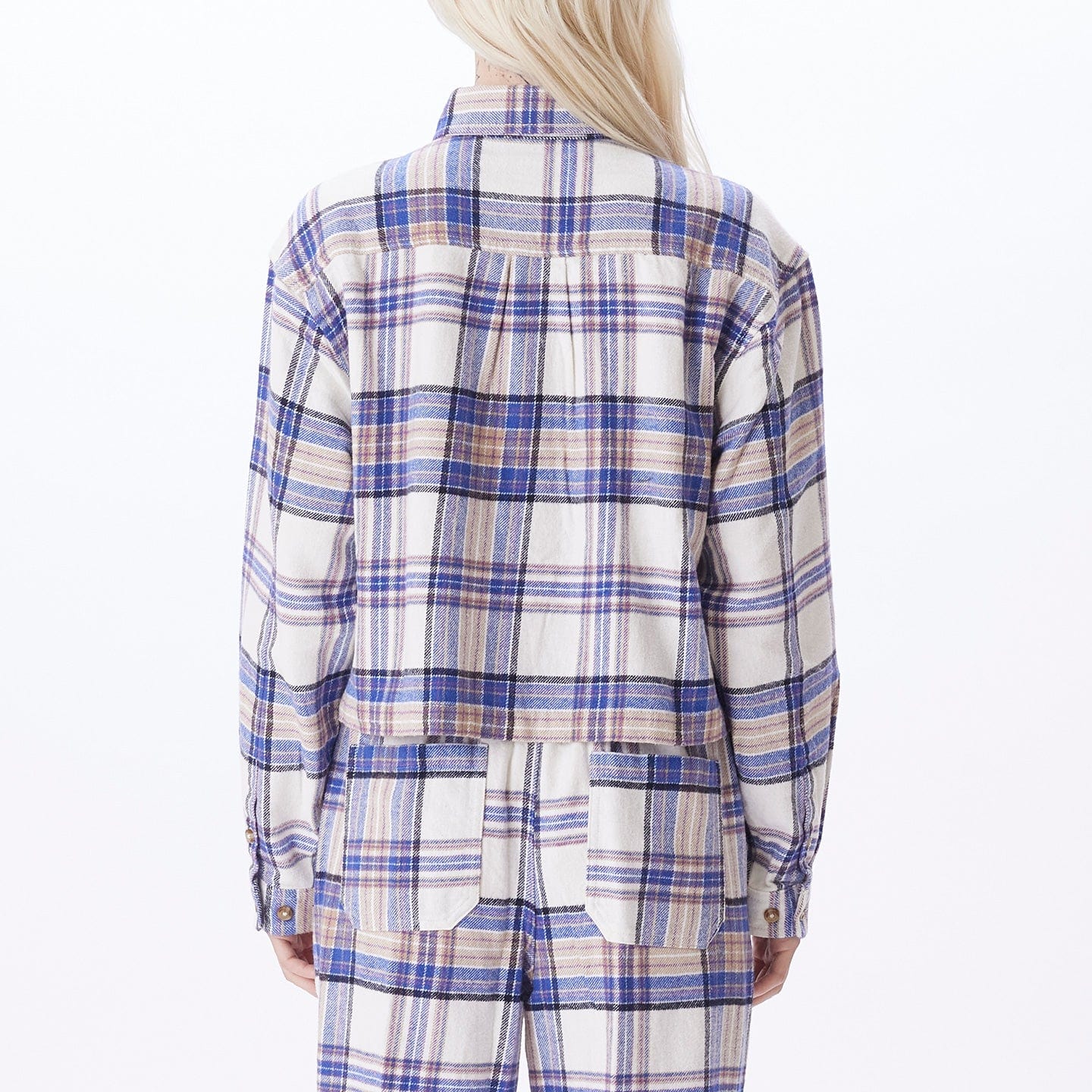 obey camicie OBEY MAX FLANNEL SHIRT LS