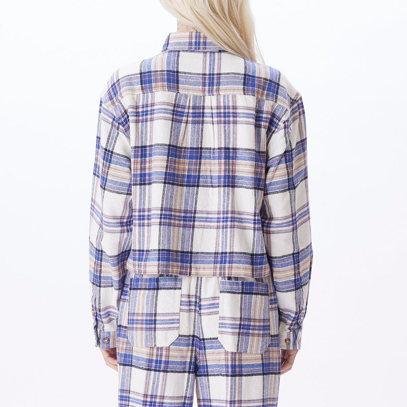 obey camicie OBEY MAX FLANNEL SHIRT LS