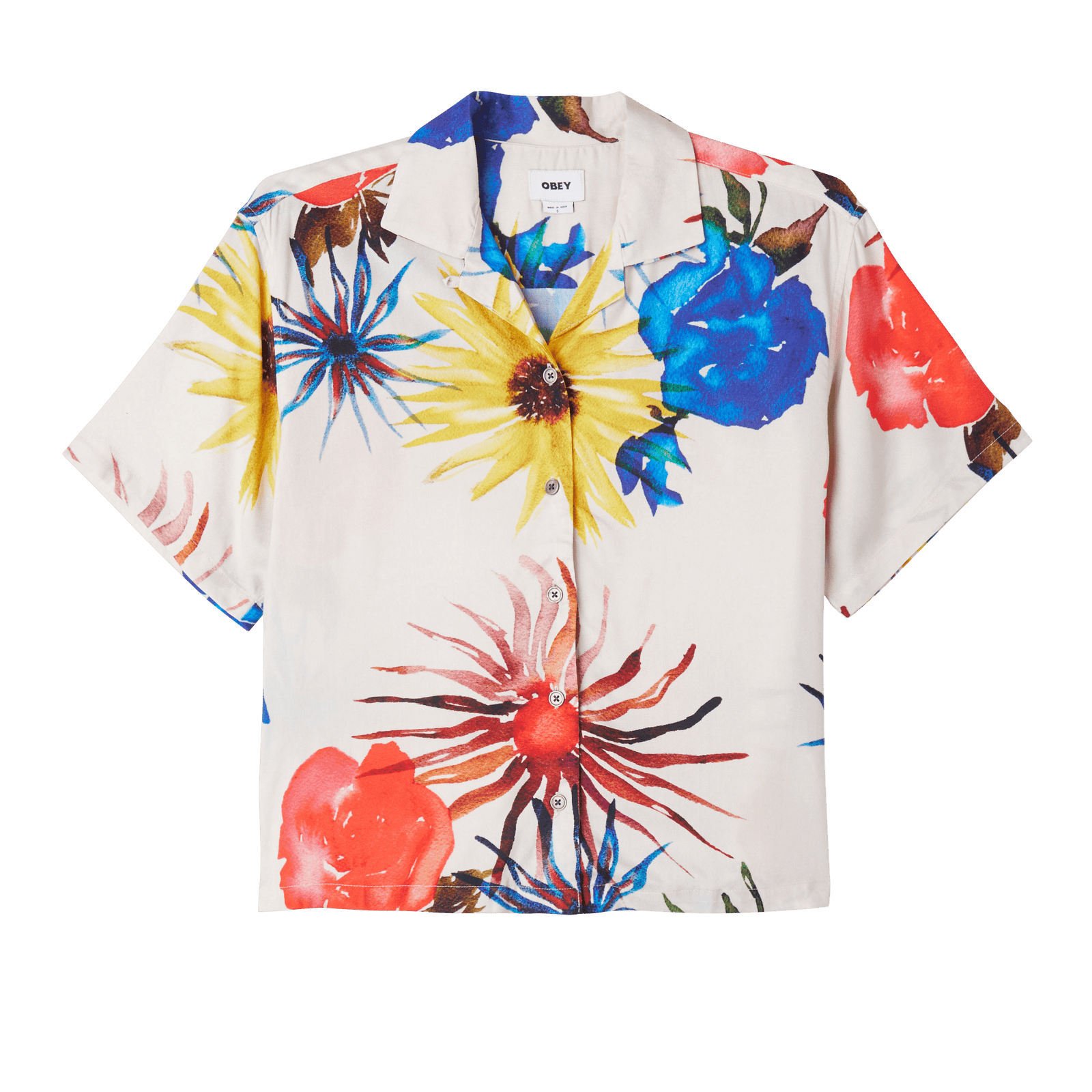 obey camicie Obey Multi Flowers Shirt