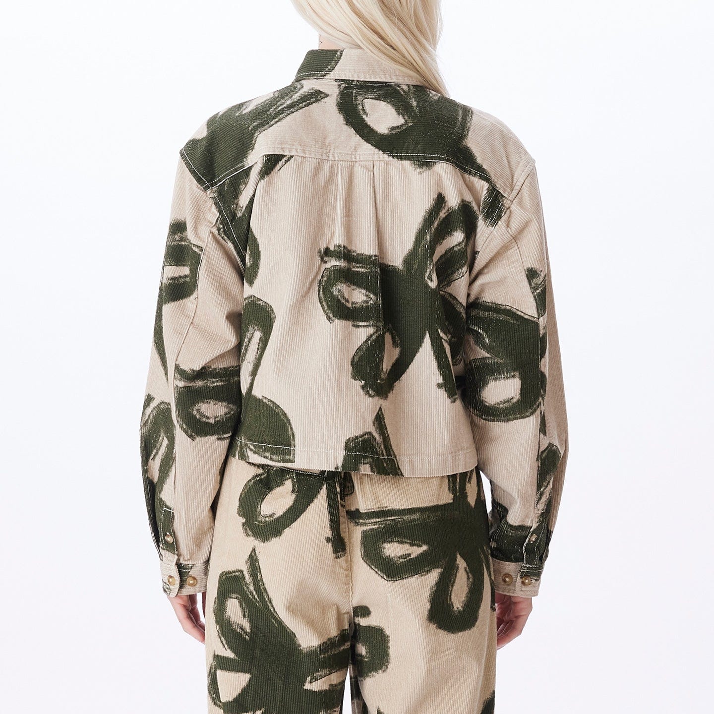 obey camicie OBEY NABI CORD SHIRT LS