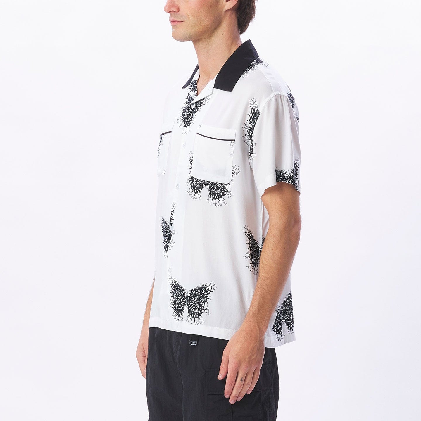 obey camicie OUTCOME WOVEN S SS