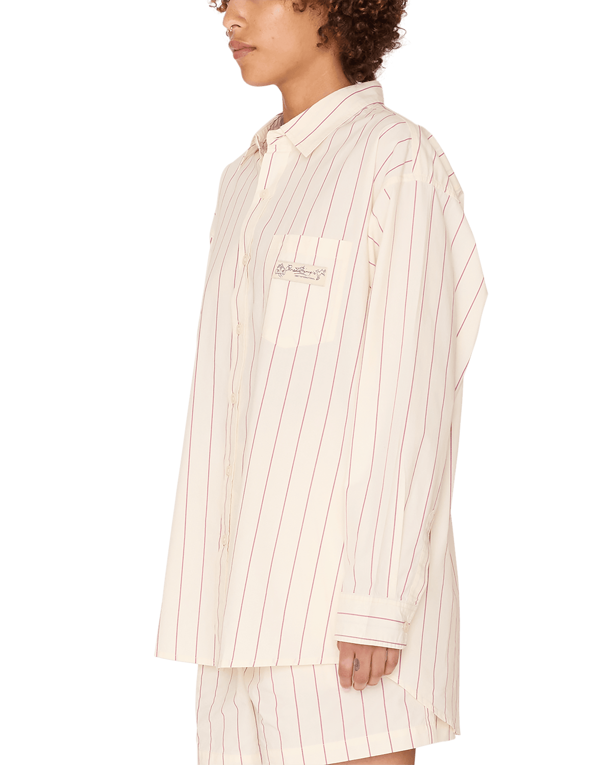 obey camicie Primavera Stripe Shirt Ls