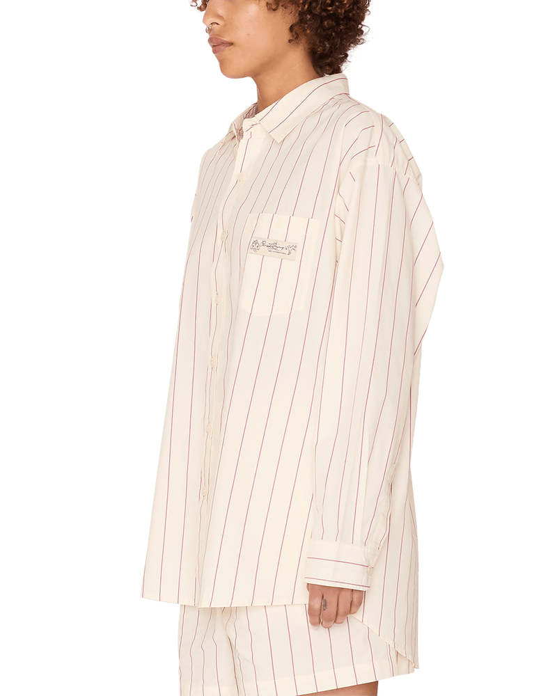 obey camicie Primavera Stripe Shirt Ls