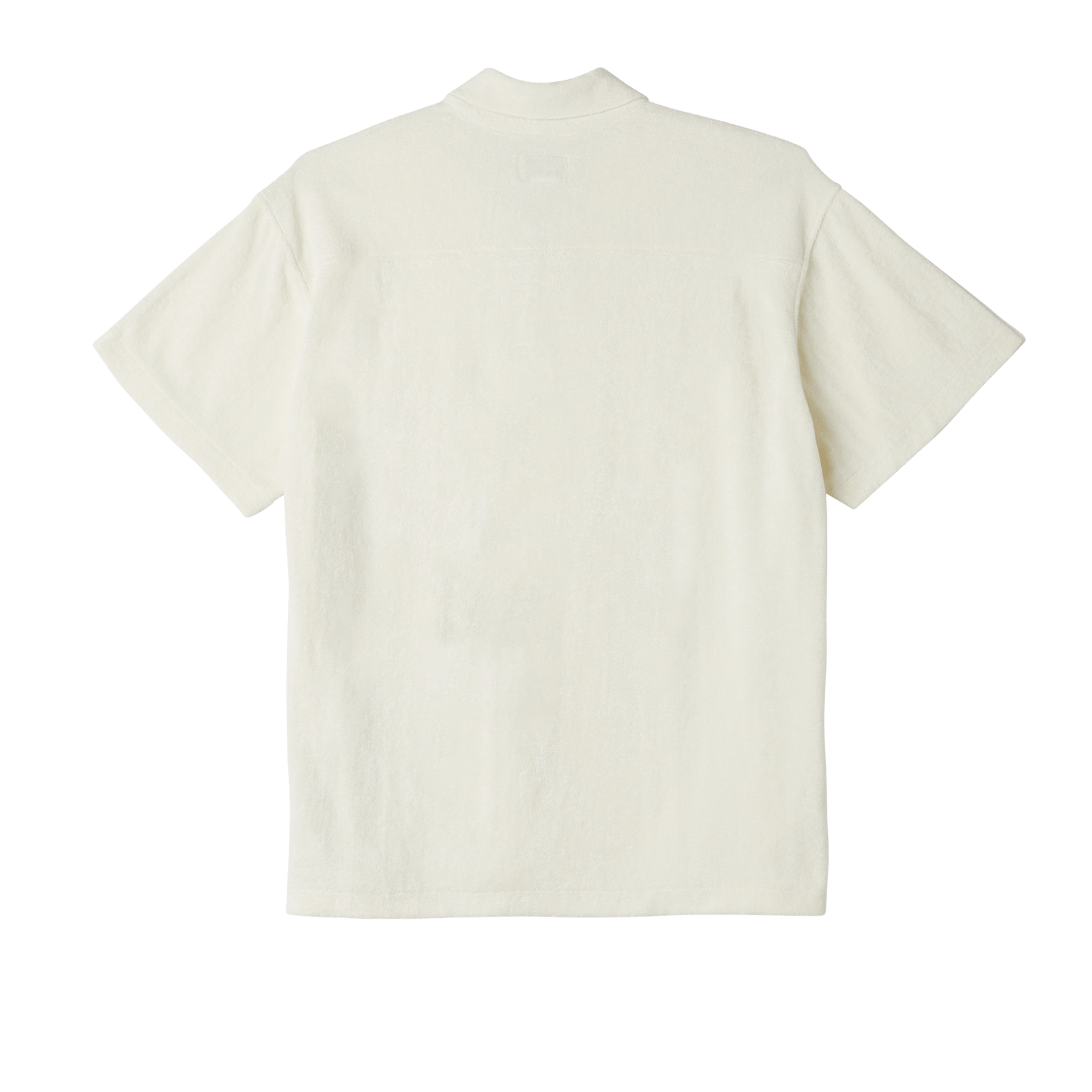 obey camicie Shelther Terry Cloth Button Up Woven S S