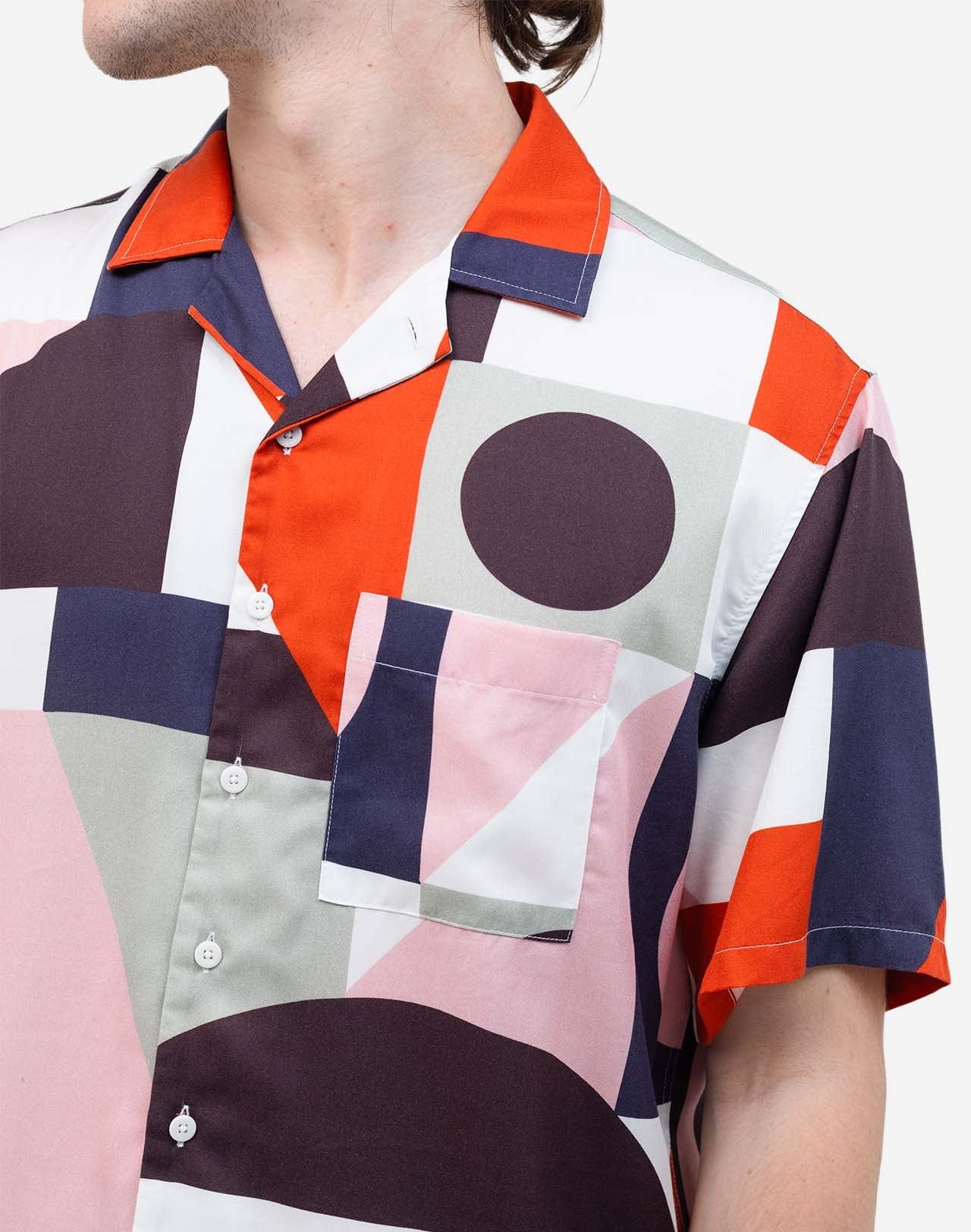 olow camicie Aloha Cubism