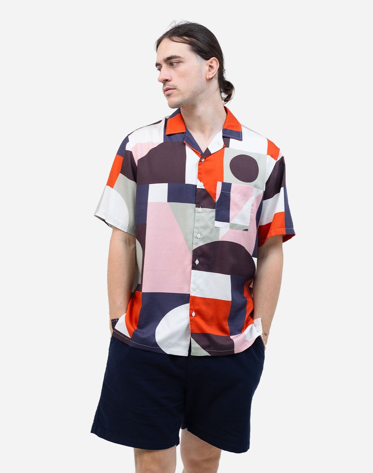 olow camicie Aloha Cubism