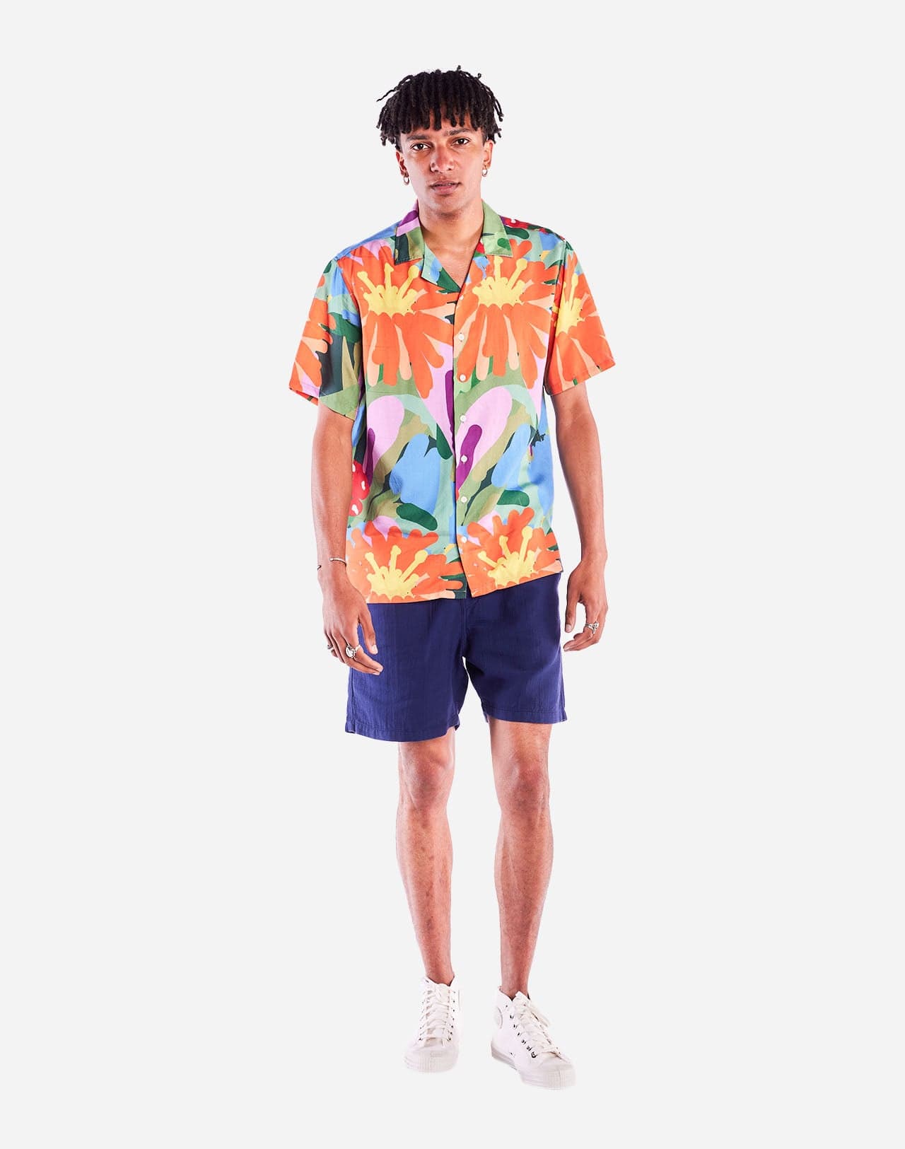 olow camicie Aloha Wildflowers