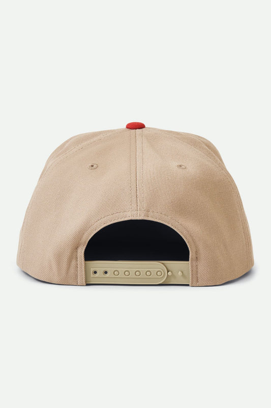 brixton ALPHA SQUARE MP SNAPBACK - PHOENIX ORANGE/MOJAVE foto 3