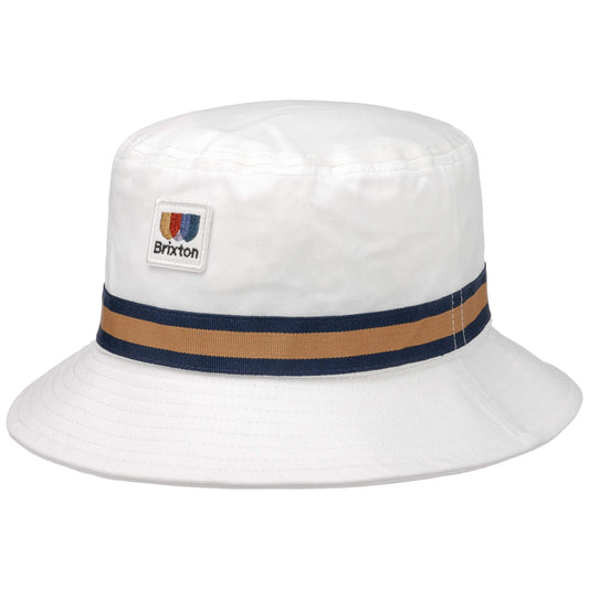 brixton Alton Packable Bucket Hat Off White/Washed Navy foto 1