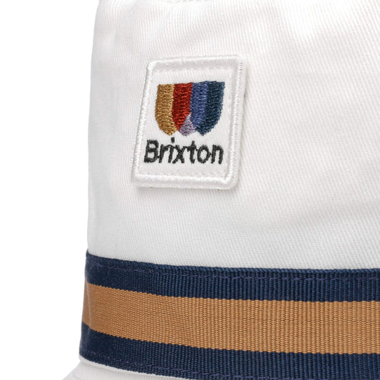 brixton Alton Packable Bucket Hat Off White/Washed Navy foto 3