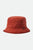 cappelli brixton BLANKET FLEECE PACKABLE BUCKET - BURNT HENNA