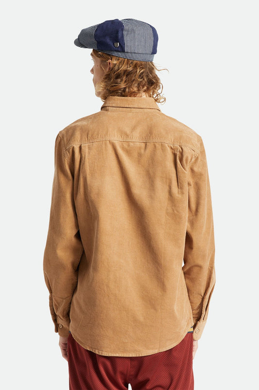 brixton BROOD BAGGY SNAP CAP - RAILROAD STRIPE/DENIM foto 4